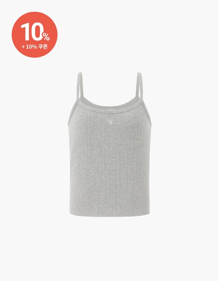 sleeveless t-shirt - gray
