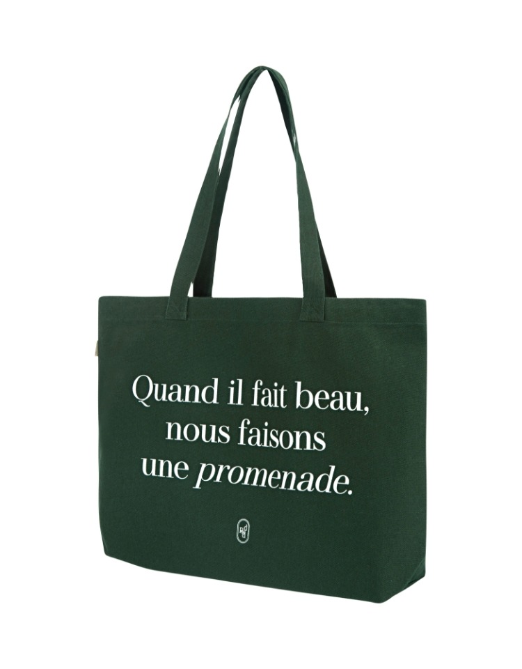 promenade bag (XL) - green