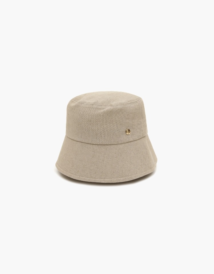 bucket hat (linen) - natural