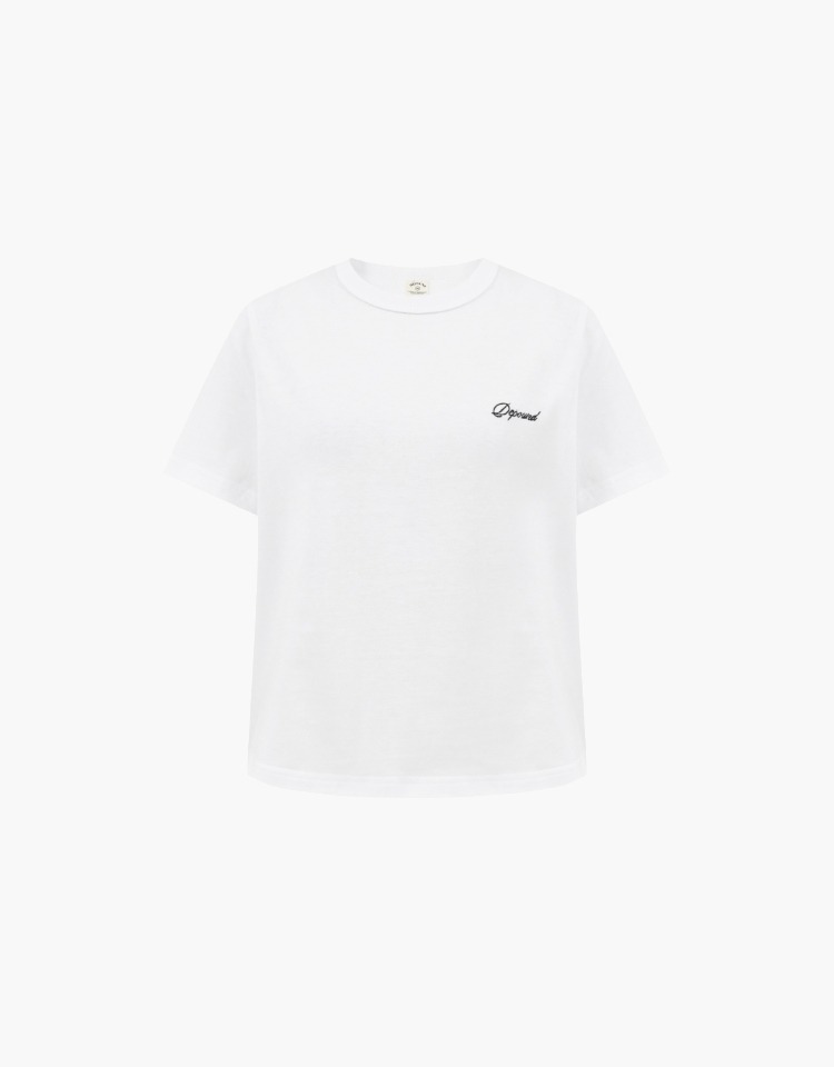 [예약배송 5/20]logo standard t-shirt - ivory