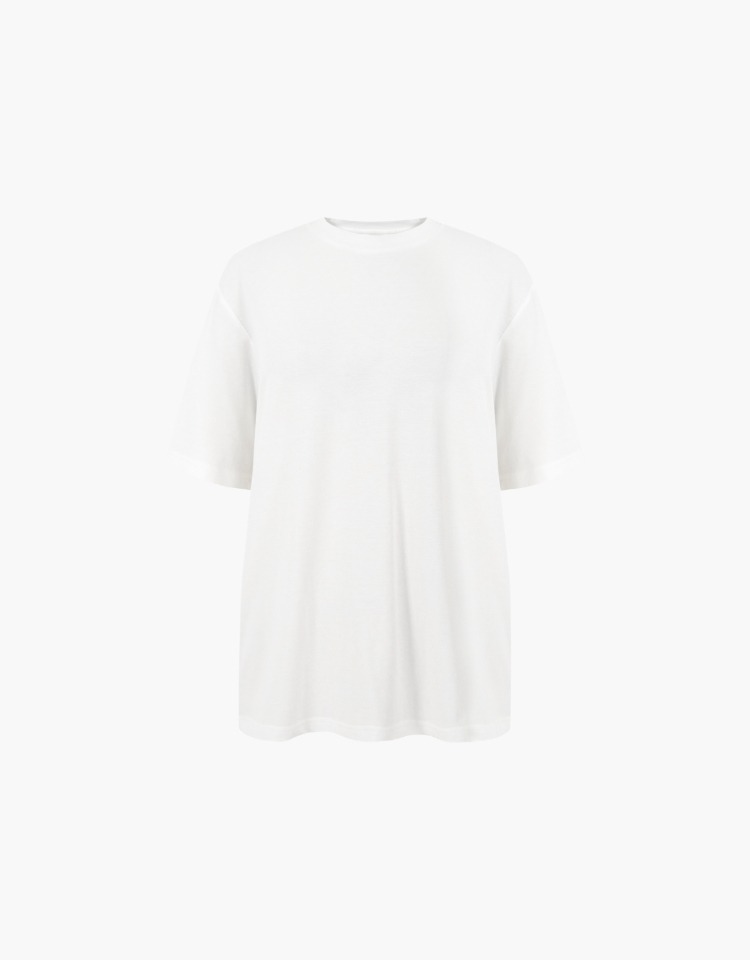 silky box t-shirts (white)