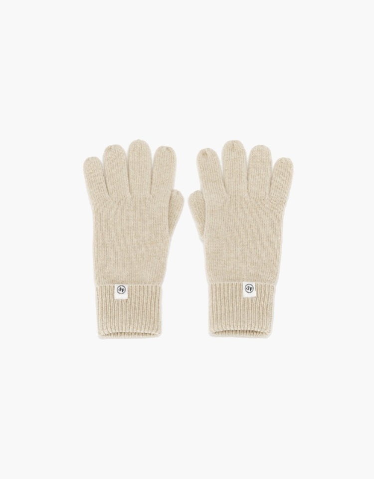 cashmere 100 gloves (beige)