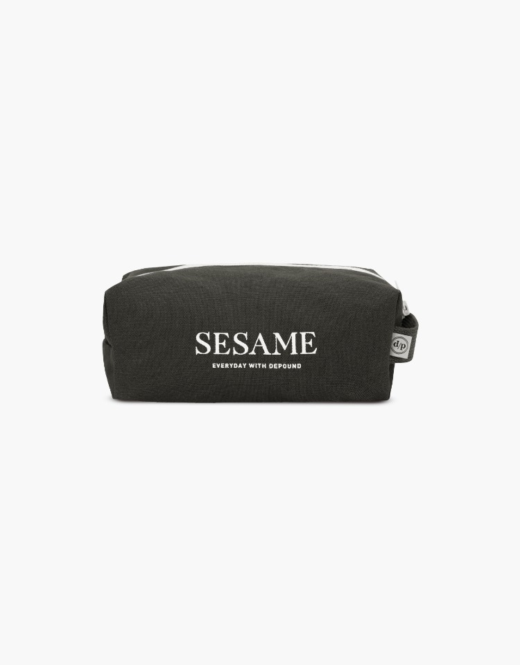 [EXCLUSIVE]utility pouch - sesame (M)