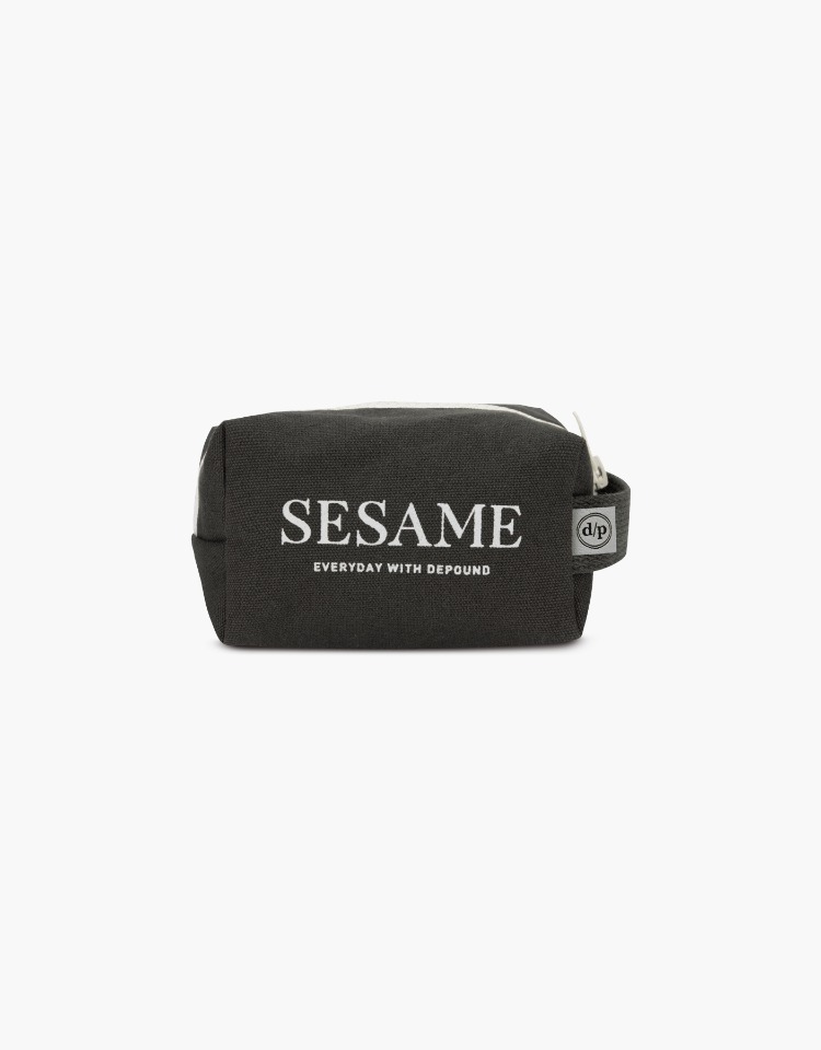 [EXCLUSIVE]utility pouch - sesame (S)