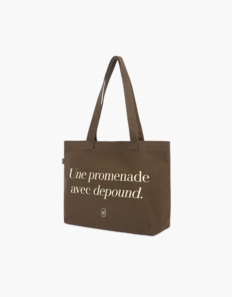 promenade bag (L) - brown