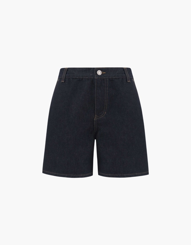 [장희령 착용]denim shorts - indigo