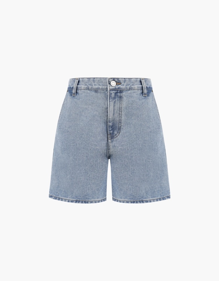 denim shorts - light blue