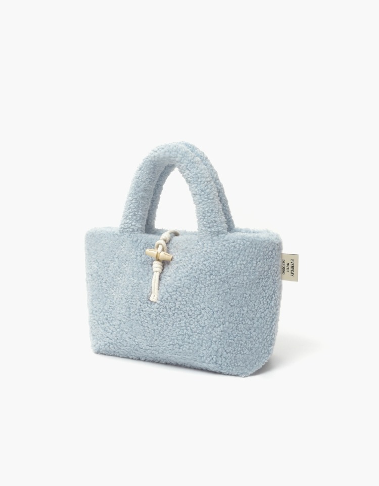 poodle bag - blue