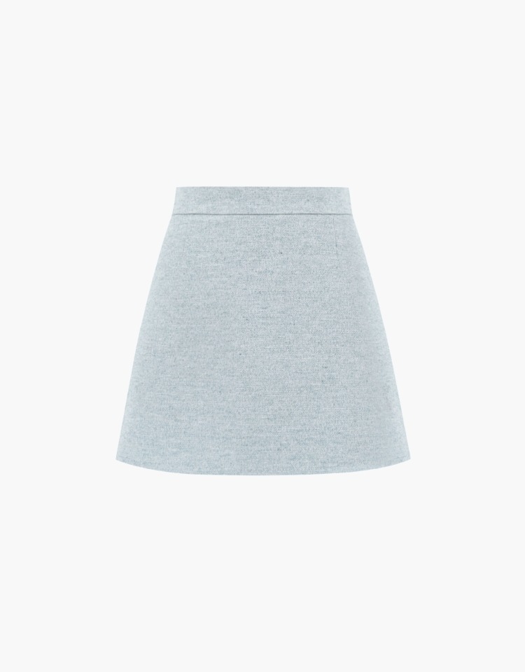 [예약배송 3/13]classic tweed skirt - blue